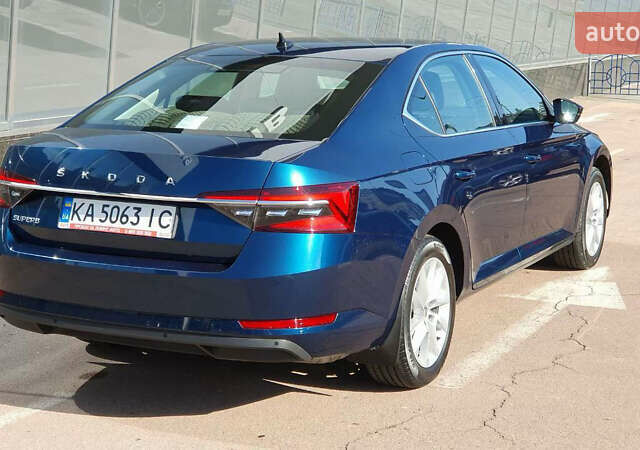 Синий Шкода Суперб, объемом двигателя 2 л и пробегом 78 тыс. км за 30900 $, фото 7 на Automoto.ua