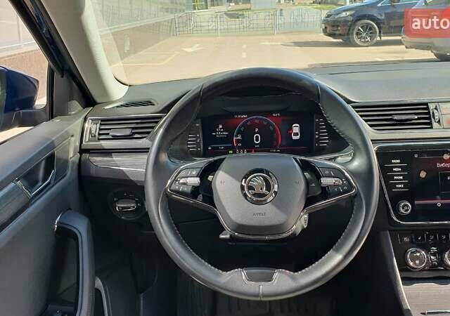 Синій Шкода Суперб, об'ємом двигуна 1.98 л та пробігом 78 тис. км за 30900 $, фото 8 на Automoto.ua