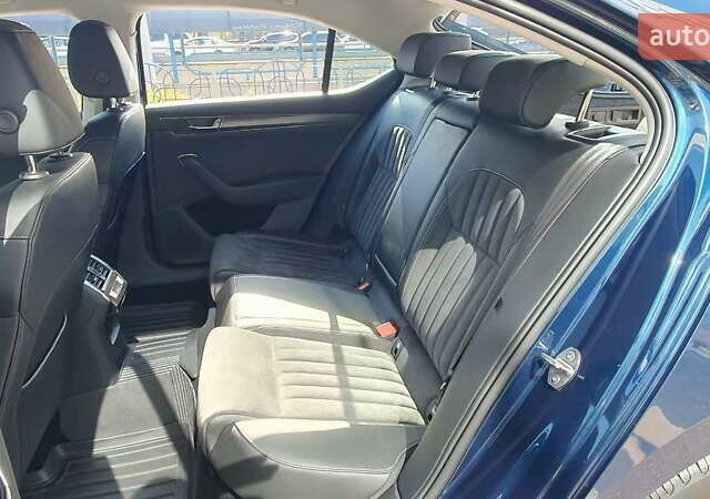 Синий Шкода Суперб, объемом двигателя 2 л и пробегом 78 тыс. км за 30900 $, фото 15 на Automoto.ua