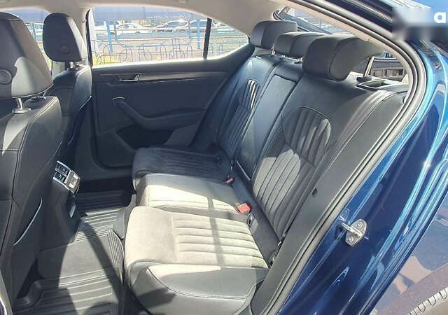 Синій Шкода Суперб, об'ємом двигуна 2 л та пробігом 78 тис. км за 33900 $, фото 12 на Automoto.ua