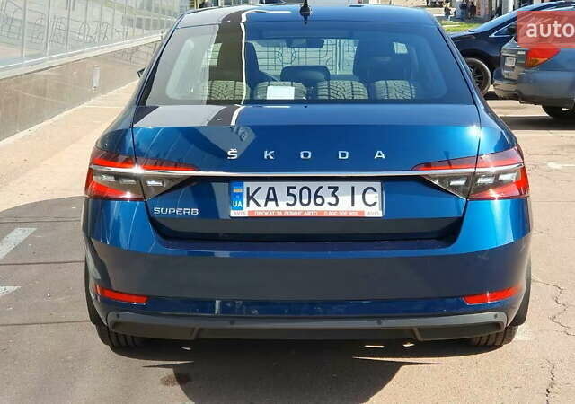 Синий Шкода Суперб, объемом двигателя 2 л и пробегом 78 тыс. км за 30900 $, фото 8 на Automoto.ua