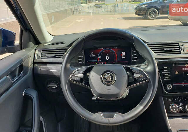 Синий Шкода Суперб, объемом двигателя 2 л и пробегом 78 тыс. км за 30900 $, фото 29 на Automoto.ua