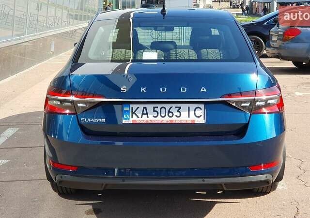 Синій Шкода Суперб, об'ємом двигуна 1.98 л та пробігом 78 тис. км за 30900 $, фото 3 на Automoto.ua