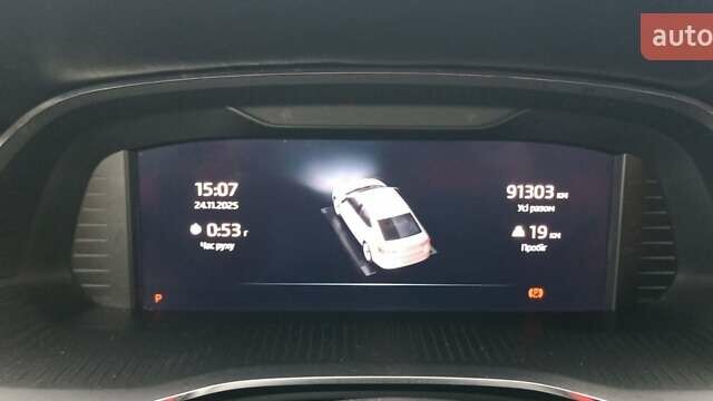 Синій Шкода Суперб, об'ємом двигуна 1.97 л та пробігом 91 тис. км за 19500 $, фото 15 на Automoto.ua