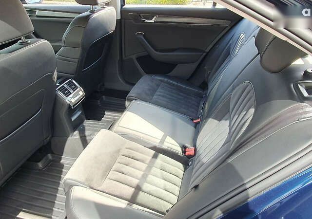 Синій Шкода Суперб, об'ємом двигуна 2 л та пробігом 78 тис. км за 33900 $, фото 13 на Automoto.ua