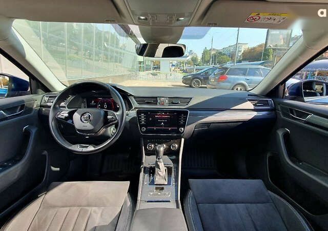 Синій Шкода Суперб, об'ємом двигуна 2 л та пробігом 78 тис. км за 33900 $, фото 17 на Automoto.ua