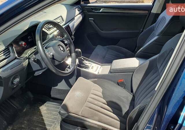 Синій Шкода Суперб, об'ємом двигуна 1.98 л та пробігом 78 тис. км за 30900 $, фото 6 на Automoto.ua