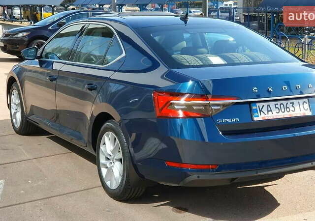 Синий Шкода Суперб, объемом двигателя 2 л и пробегом 78 тыс. км за 30900 $, фото 10 на Automoto.ua