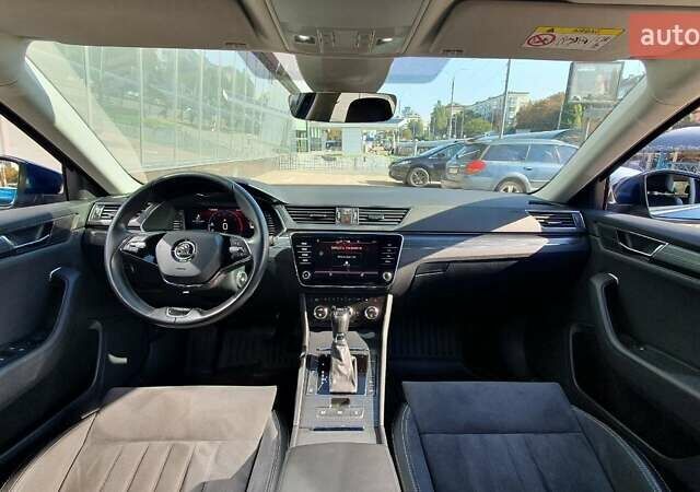 Синій Шкода Суперб, об'ємом двигуна 1.98 л та пробігом 78 тис. км за 30900 $, фото 17 на Automoto.ua