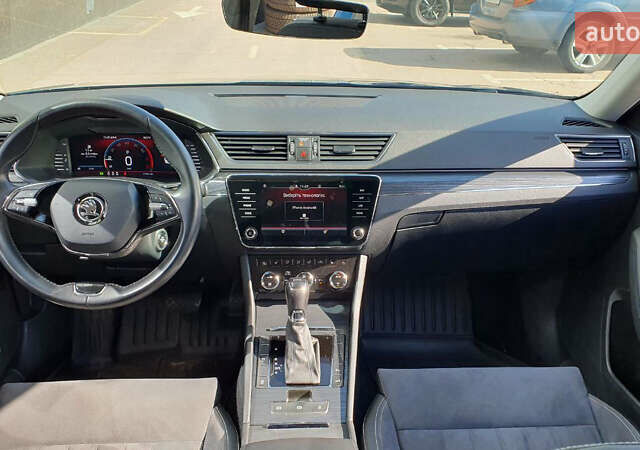 Синій Шкода Суперб, об'ємом двигуна 2 л та пробігом 78 тис. км за 33900 $, фото 15 на Automoto.ua