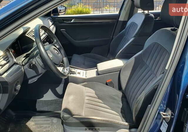 Синий Шкода Суперб, объемом двигателя 2 л и пробегом 78 тыс. км за 30900 $, фото 16 на Automoto.ua