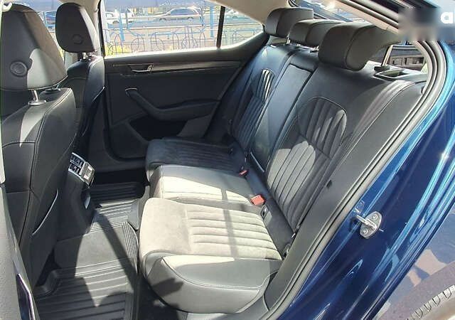 Синій Шкода Суперб, об'ємом двигуна 2 л та пробігом 78 тис. км за 33900 $, фото 11 на Automoto.ua