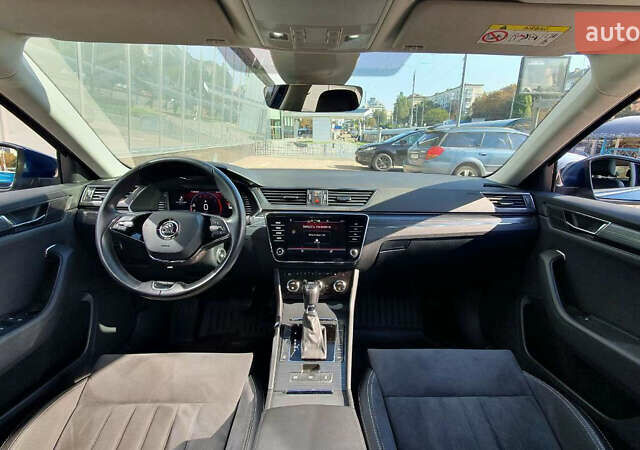 Синий Шкода Суперб, объемом двигателя 2 л и пробегом 78 тыс. км за 30900 $, фото 30 на Automoto.ua