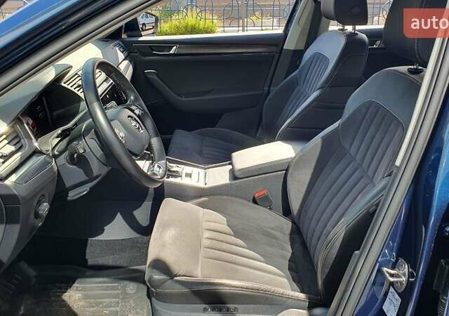 Синій Шкода Суперб, об'ємом двигуна 1.98 л та пробігом 78 тис. км за 30900 $, фото 10 на Automoto.ua