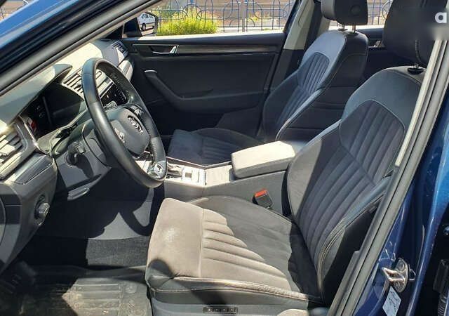 Синій Шкода Суперб, об'ємом двигуна 2 л та пробігом 78 тис. км за 33900 $, фото 7 на Automoto.ua