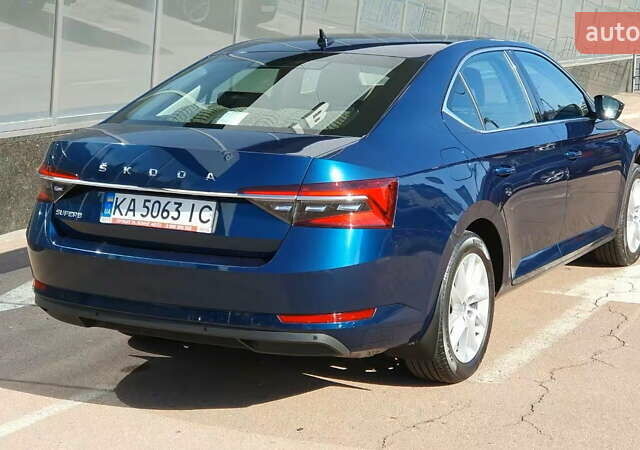 Синий Шкода Суперб, объемом двигателя 2 л и пробегом 78 тыс. км за 30900 $, фото 6 на Automoto.ua