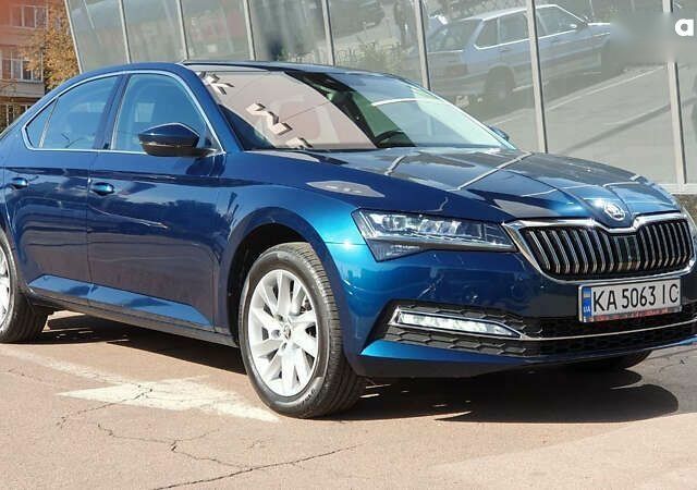 Синій Шкода Суперб, об'ємом двигуна 2 л та пробігом 78 тис. км за 33900 $, фото 22 на Automoto.ua