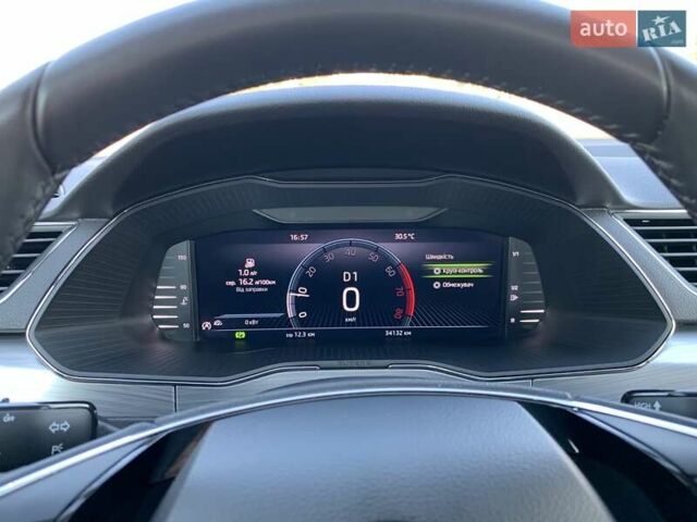 Синий Шкода Суперб, объемом двигателя 1.98 л и пробегом 34 тыс. км за 31500 $, фото 29 на Automoto.ua