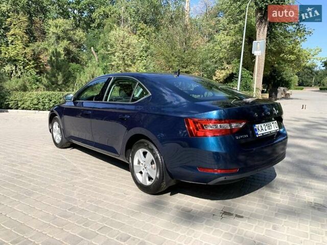 Синий Шкода Суперб, объемом двигателя 1.98 л и пробегом 34 тыс. км за 31500 $, фото 7 на Automoto.ua