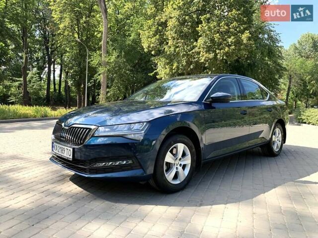 Синий Шкода Суперб, объемом двигателя 1.98 л и пробегом 34 тыс. км за 31500 $, фото 3 на Automoto.ua