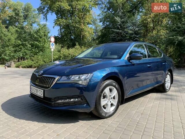 Синий Шкода Суперб, объемом двигателя 1.98 л и пробегом 34 тыс. км за 31500 $, фото 11 на Automoto.ua