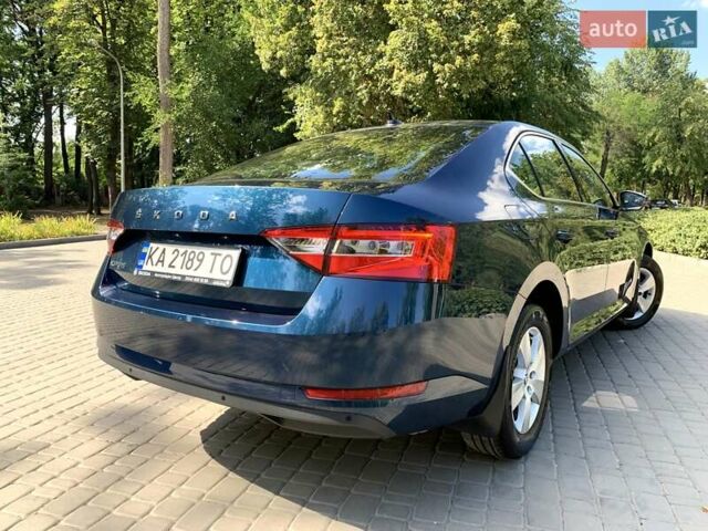 Синий Шкода Суперб, объемом двигателя 1.98 л и пробегом 34 тыс. км за 31500 $, фото 6 на Automoto.ua