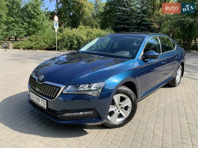 Синий Шкода Суперб, объемом двигателя 1.98 л и пробегом 34 тыс. км за 31500 $, фото 15 на Automoto.ua