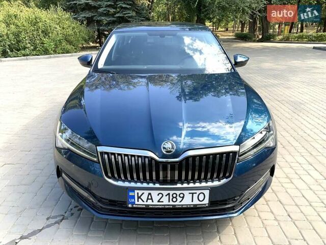 Синий Шкода Суперб, объемом двигателя 1.98 л и пробегом 34 тыс. км за 31500 $, фото 13 на Automoto.ua