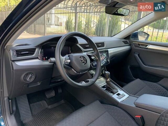 Синий Шкода Суперб, объемом двигателя 1.98 л и пробегом 34 тыс. км за 31500 $, фото 22 на Automoto.ua