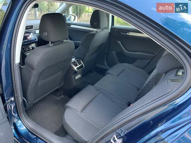 Синий Шкода Суперб, объемом двигателя 1.98 л и пробегом 34 тыс. км за 31500 $, фото 47 на Automoto.ua