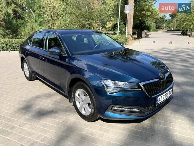 Синий Шкода Суперб, объемом двигателя 1.98 л и пробегом 34 тыс. км за 31500 $, фото 14 на Automoto.ua