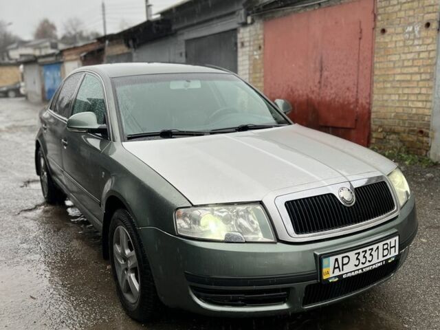 Зеленый Шкода Суперб, объемом двигателя 1.8 л и пробегом 390 тыс. км за 2200 $, фото 3 на Automoto.ua