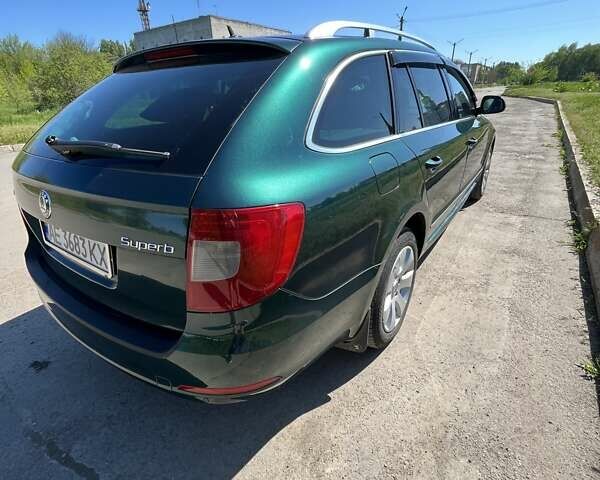 Зеленый Шкода Суперб, объемом двигателя 1.8 л и пробегом 190 тыс. км за 9500 $, фото 3 на Automoto.ua