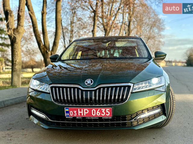 Зелений Шкода Суперб, об'ємом двигуна 2 л та пробігом 84 тис. км за 34900 $, фото 1 на Automoto.ua