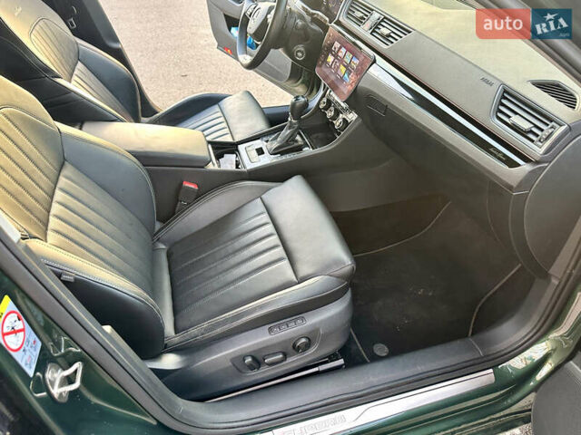 Зелений Шкода Суперб, об'ємом двигуна 2 л та пробігом 84 тис. км за 34900 $, фото 11 на Automoto.ua