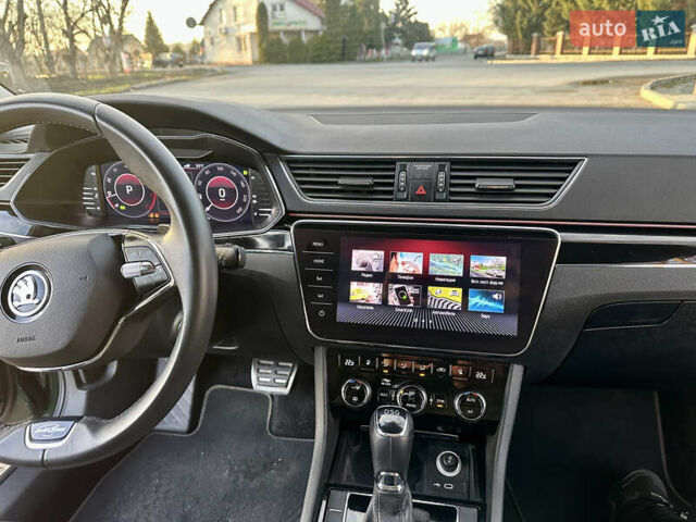 Зелений Шкода Суперб, об'ємом двигуна 2 л та пробігом 84 тис. км за 34900 $, фото 15 на Automoto.ua