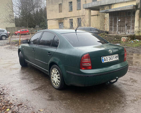 Зеленый Шкода Суперб, объемом двигателя 1.9 л и пробегом 350 тыс. км за 4500 $, фото 3 на Automoto.ua