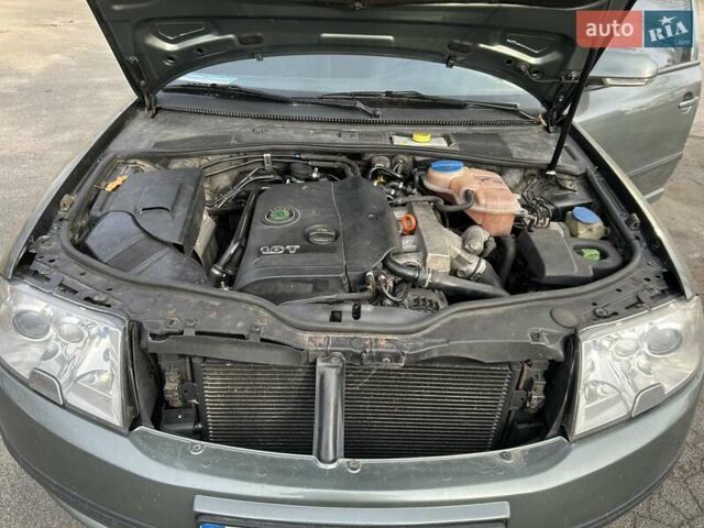 Зеленый Шкода Суперб, объемом двигателя 1.78 л и пробегом 230 тыс. км за 4000 $, фото 17 на Automoto.ua