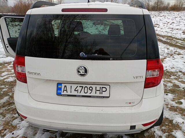 Білий Шкода Єті, об'ємом двигуна 1.8 л та пробігом 220 тис. км за 12500 $, фото 1 на Automoto.ua