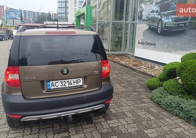 Коричневый Шкода Ети, объемом двигателя 2 л и пробегом 210 тыс. км за 11350 $, фото 1 на Automoto.ua