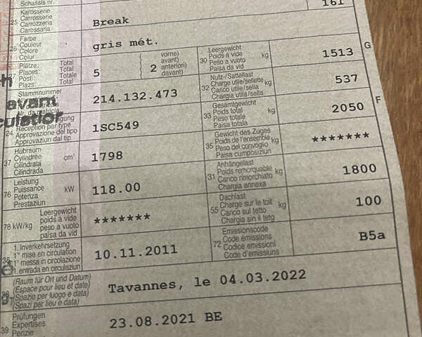 Серый Шкода Ети, объемом двигателя 1.8 л и пробегом 181 тыс. км за 8300 $, фото 53 на Automoto.ua