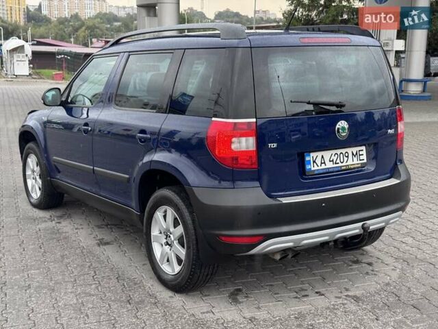 Синій Шкода Єті, об'ємом двигуна 2 л та пробігом 339 тис. км за 7200 $, фото 44 на Automoto.ua