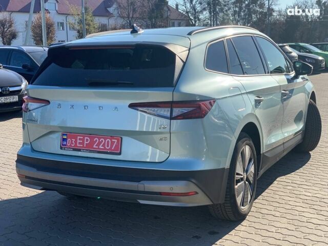 Синий Шкода Enyaq, объемом двигателя 62 л и пробегом 150 тыс. км за 21700 $, фото 5 на Automoto.ua
