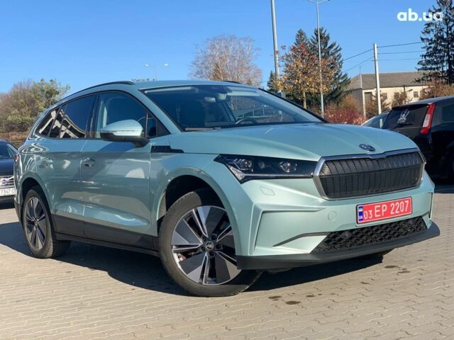 Синий Шкода Enyaq, объемом двигателя 62 л и пробегом 150 тыс. км за 21700 $, фото 1 на Automoto.ua