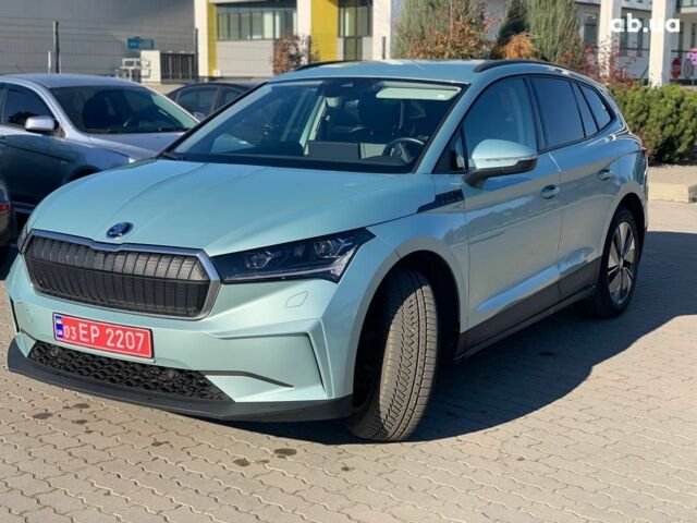 Синий Шкода Enyaq, объемом двигателя 62 л и пробегом 150 тыс. км за 21700 $, фото 3 на Automoto.ua