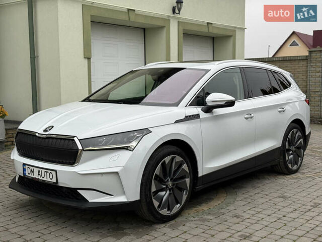 Білий Шкода Enyaq iV, об'ємом двигуна 0 л та пробігом 190 тис. км за 22700 $, фото 26 на Automoto.ua