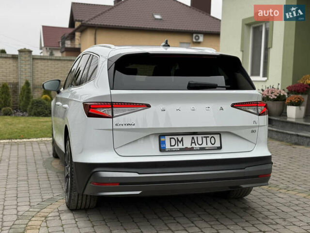 Білий Шкода Enyaq iV, об'ємом двигуна 0 л та пробігом 190 тис. км за 22700 $, фото 35 на Automoto.ua