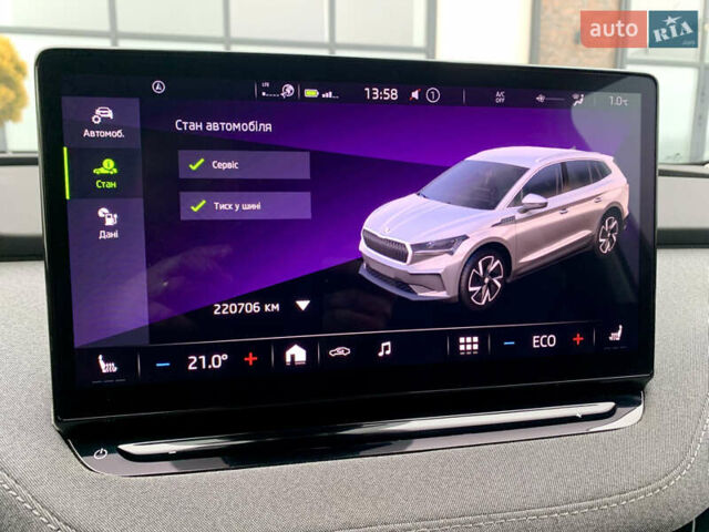 Білий Шкода Enyaq iV, об'ємом двигуна 0 л та пробігом 220 тис. км за 20700 $, фото 83 на Automoto.ua