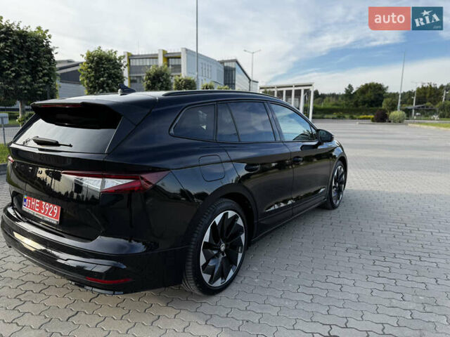 Черный Шкода Enyaq iV, объемом двигателя 0 л и пробегом 49 тыс. км за 28250 $, фото 37 на Automoto.ua