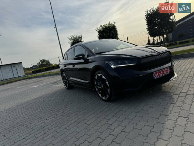 Черный Шкода Enyaq iV, объемом двигателя 0 л и пробегом 49 тыс. км за 28250 $, фото 57 на Automoto.ua
